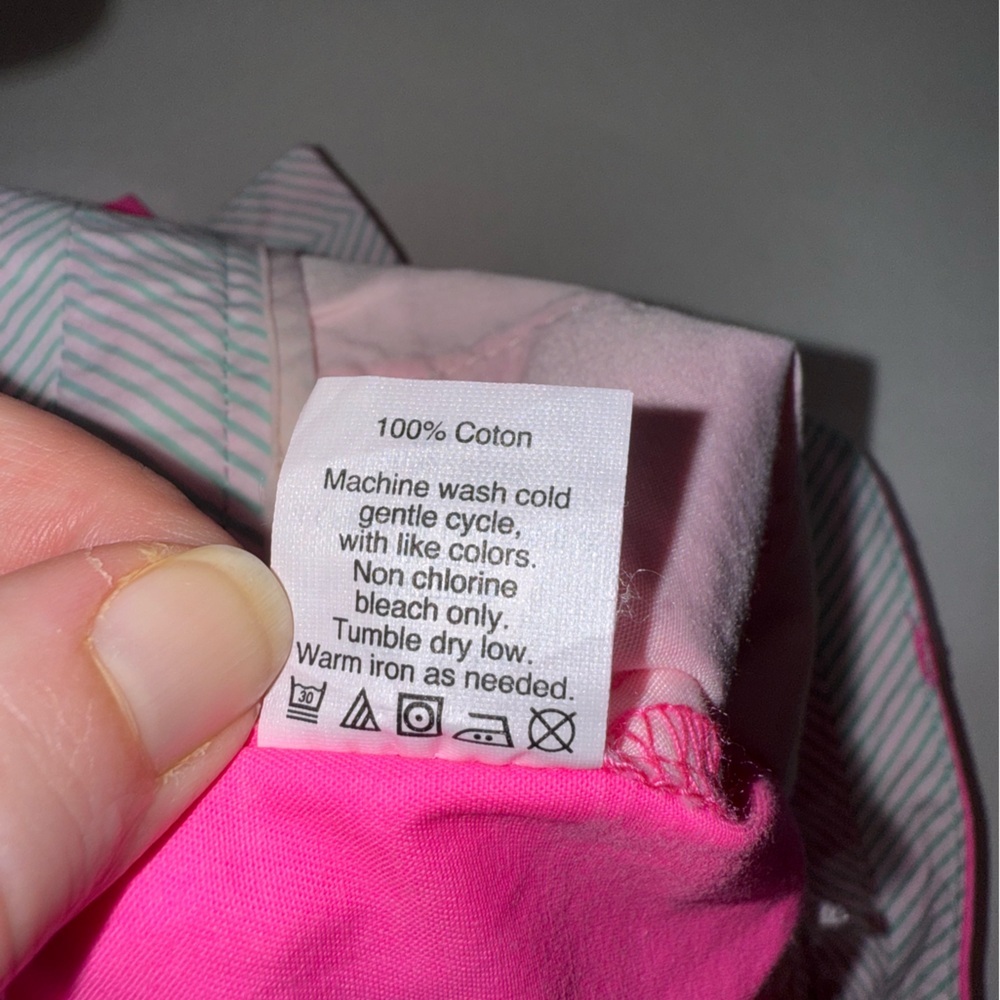 J. Crew 7" Chino Shorts Size 14 Wildflower Pink Deadstock Preppy Summer - Picture 5 of 12